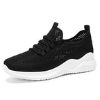 Women's Breathable Fitness Sneakers with Flexible Lacing