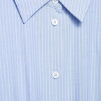 Women's Blouse with Asymmetric Knot and Refined Draping