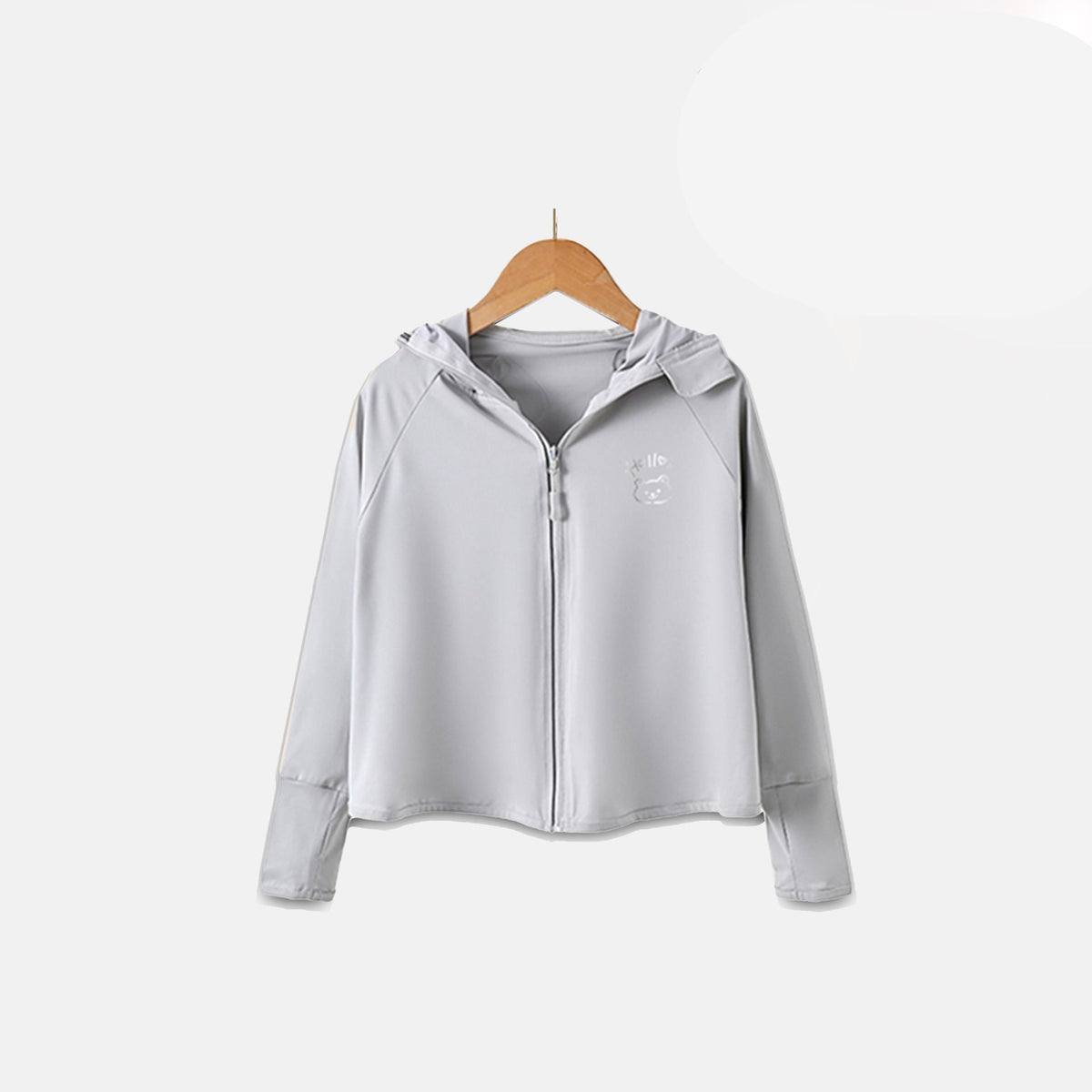 Women's Breathable and Water-Repellent Sports Jacket with Hood