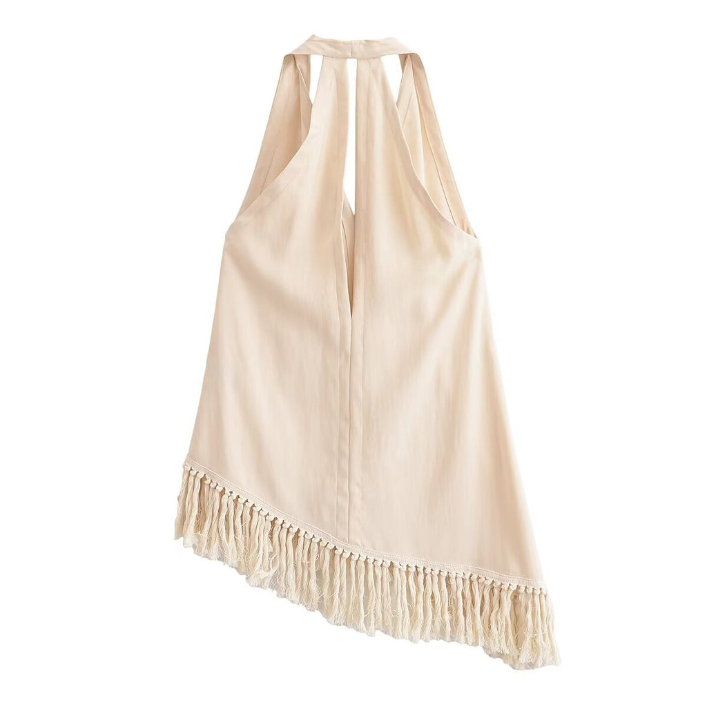 Women's Elegant Wide-Leg Trousers with Pockets