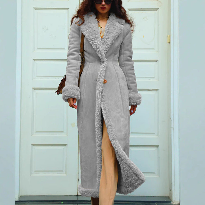 Women's Luxurious Faux Fur Coat