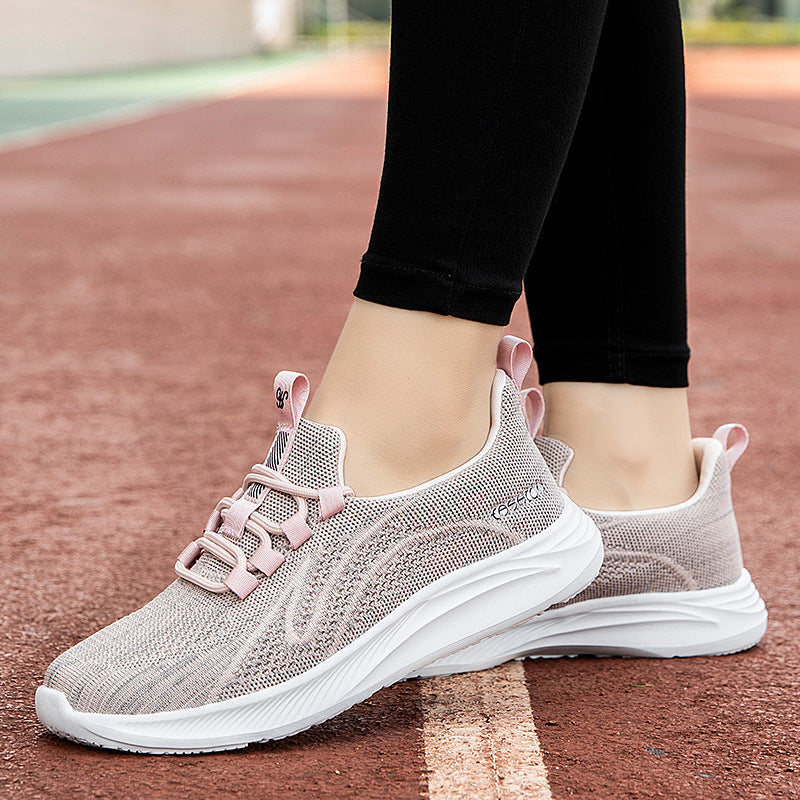 Women's Breathable Performance Sneakers with Flexible Sole Design