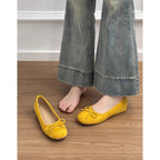 Women's Ballet Flats with Elegant Glitter Design and Comfortable Footbed