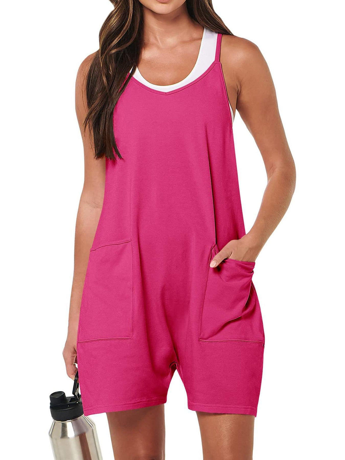 Women's Casual Sport Overall with Pockets