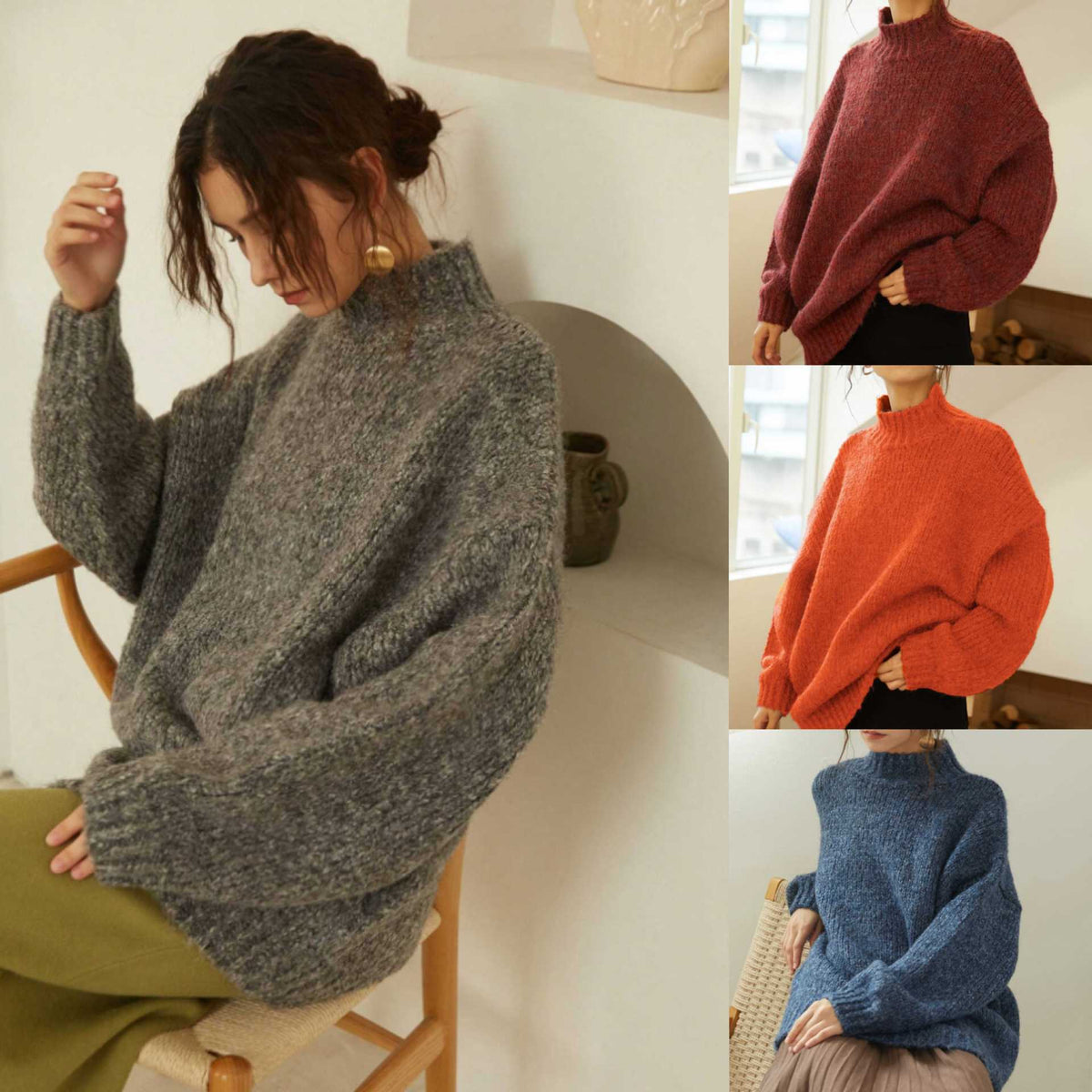 Women's Chunky Knit Sweater