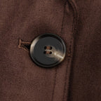 Elegant Women's Suede Blazer with Waist Belt