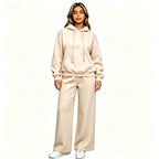 Women's Comfortable Oversized Hoodie and Wide Jogging Pants Set