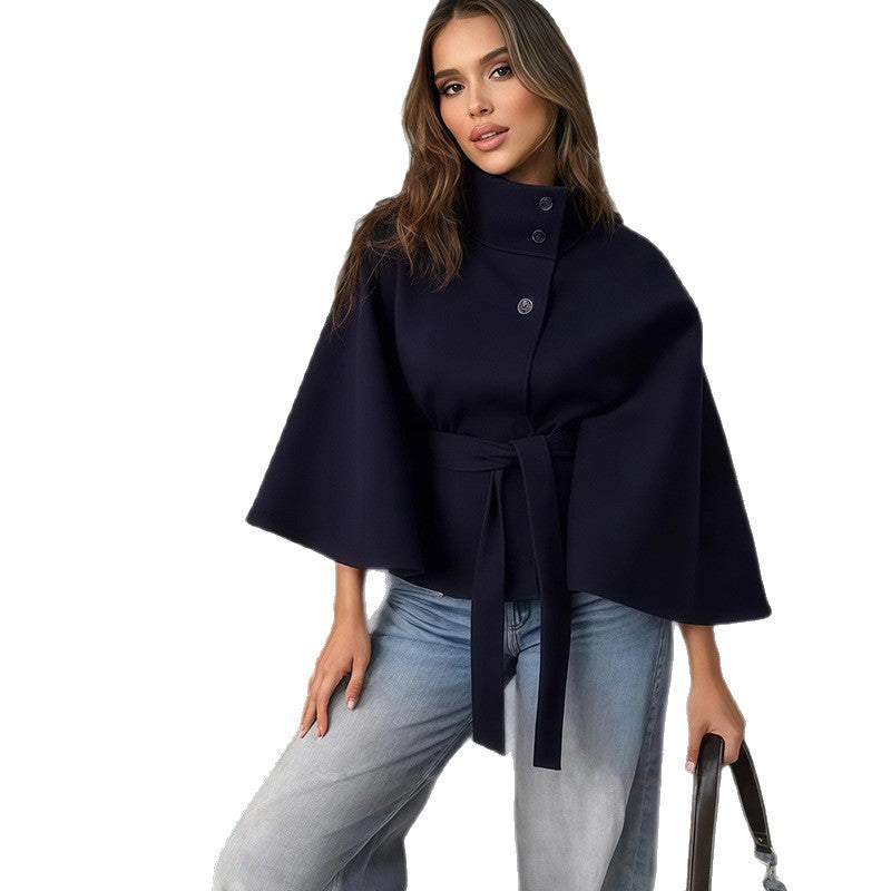 Elegant and Versatile Cape Jacket