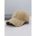 Men's Distressed Denim Cap