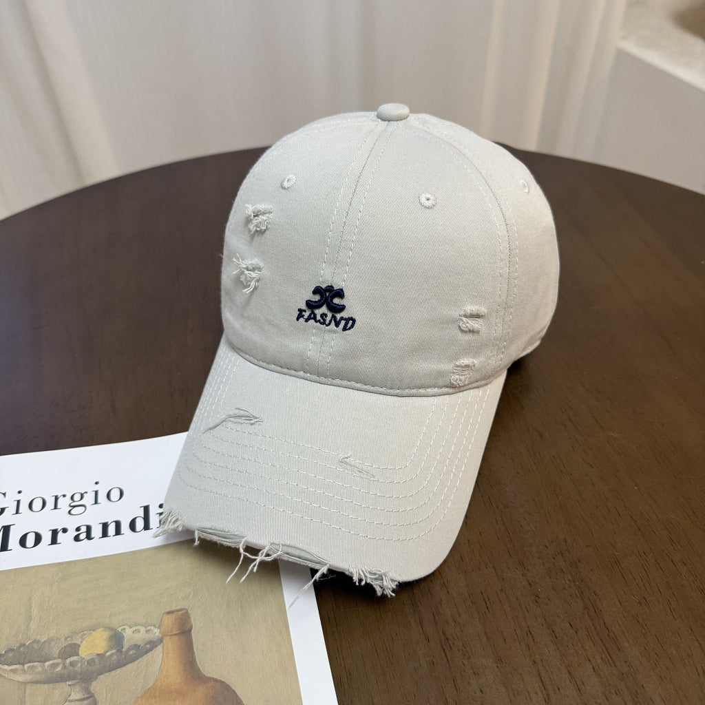 Men's Distressed Casual Baseball Cap