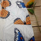 Women's Jumpsuit with Eye-Catching Butterfly Design and Practical Pockets