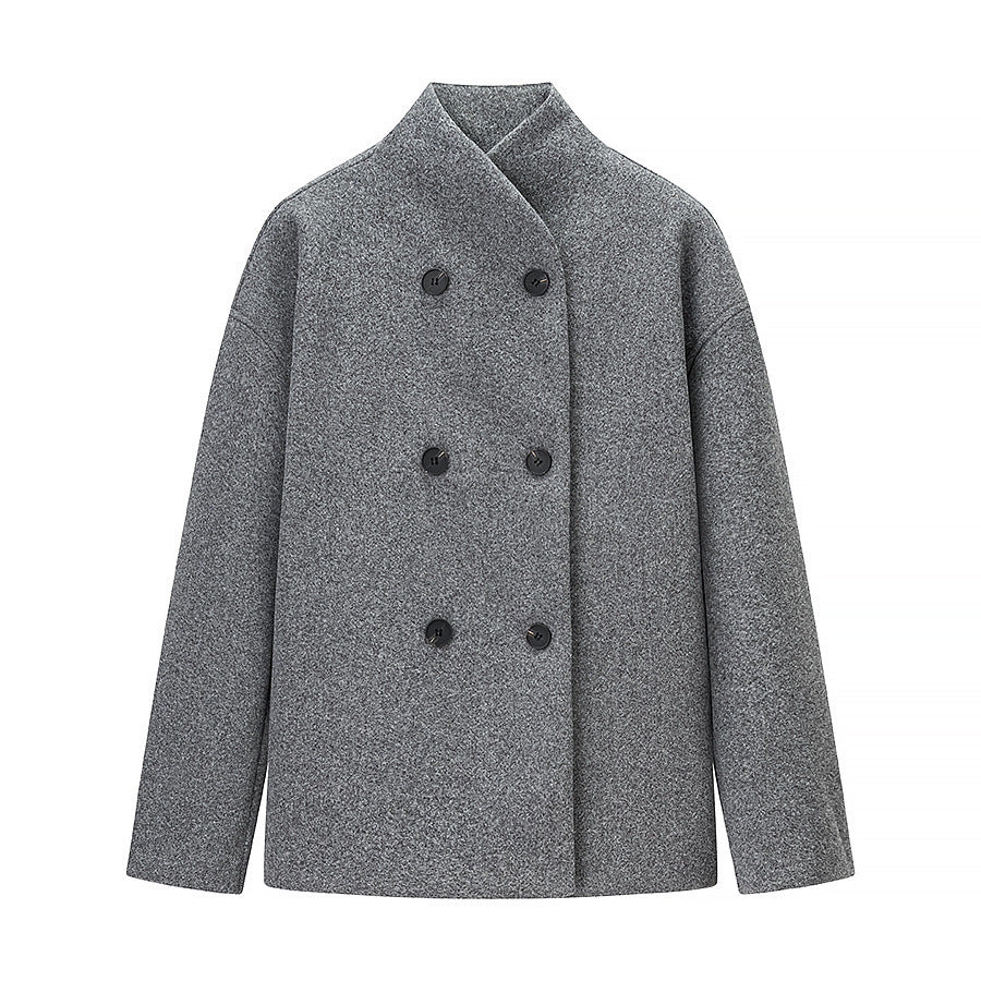 Women's Elegant Double-Breasted Jacket