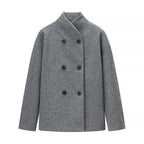 Women's Elegant Double-Breasted Jacket