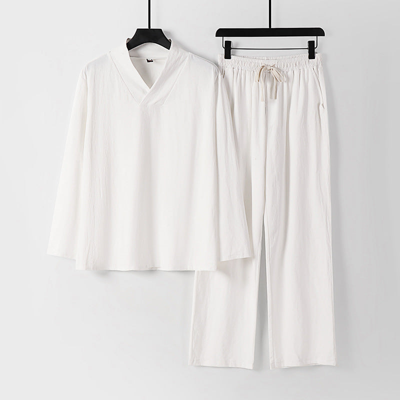 Unisex Zen-inspired Lightweight Loungewear Set