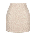 Women's Fashionable Mini Skirt with Animal Print