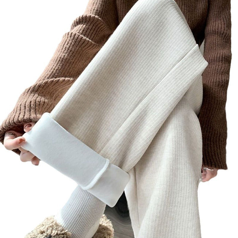 Women's High-Waisted Comfort Trousers
