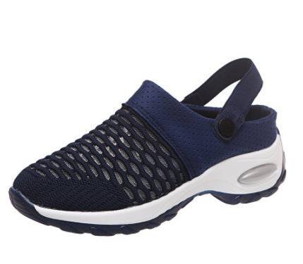 Women's Breathable Clogs with Elastic Comfort and Non-Slip Sole