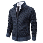 Women's Elegant Cardigan with Stand-Up Collar