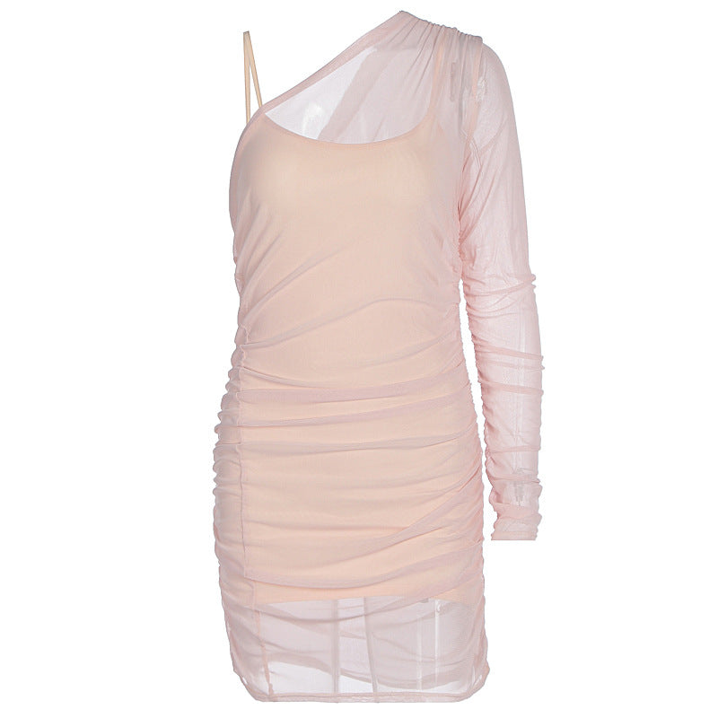 Women's Bodycon Dress with Adjustable Straps
