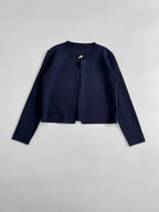 Women's Elegant Cardigan with Decorative Button Details