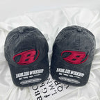 Men's Distressed Graphic Baseball Cap