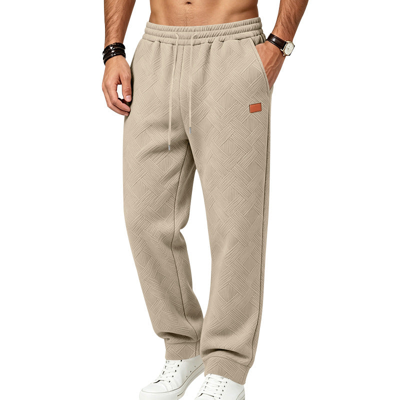 Men's Structured Joggers with Drawstring