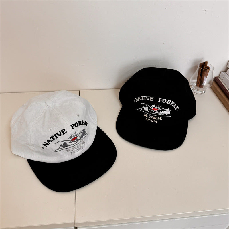 Men's Embroidered Outdoor Adventure Baseball Cap