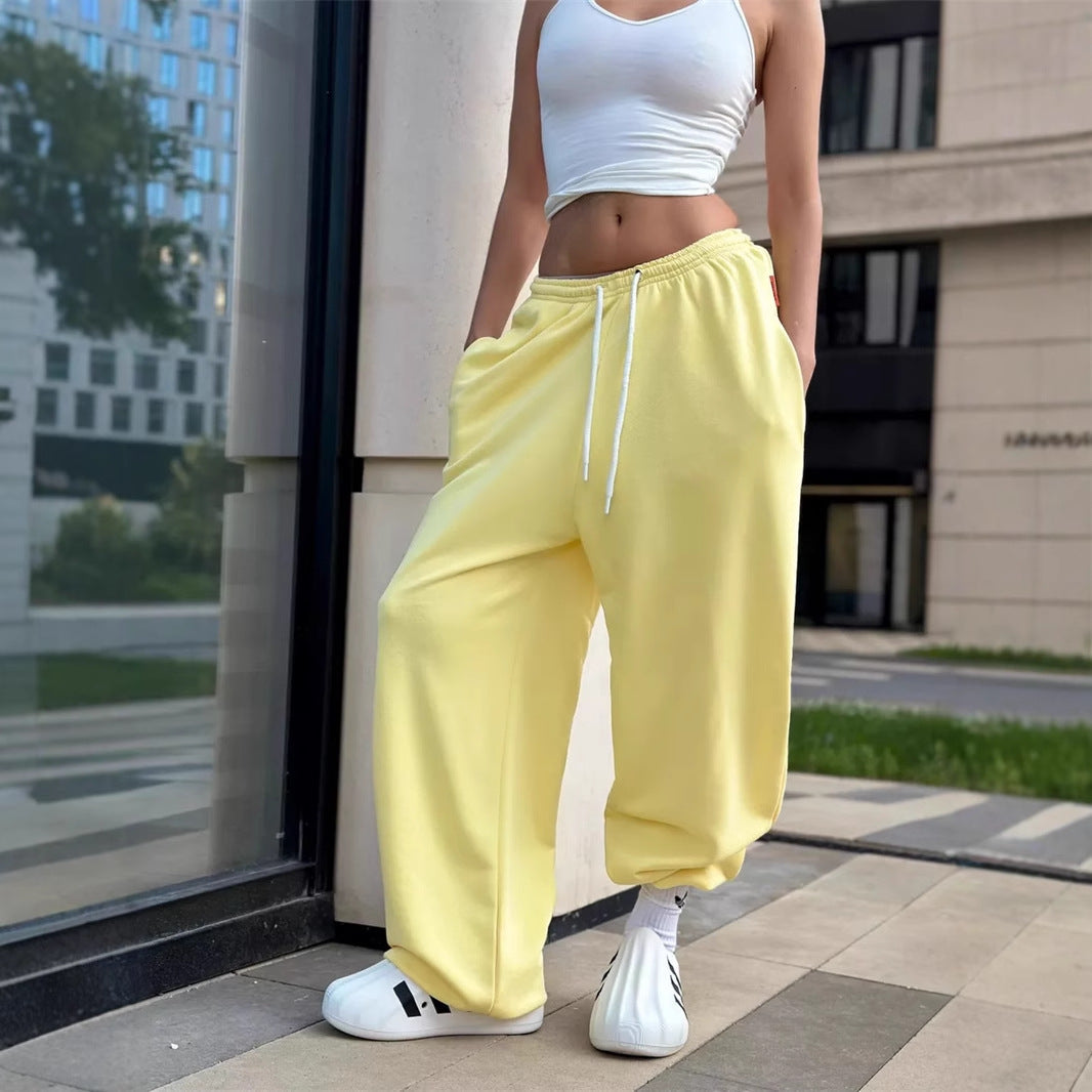 Women's Comfortable Wide-Leg Sweatpants