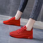 Women's Breathable Sport Sneakers with Flexible Shaft and Non-Slip Sole