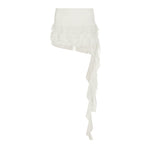 Asymmetrical Ruffled Skirt