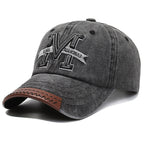 Men's Distressed Patch Baseball Cap