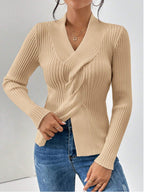 Women's Elegant Knit Blazer