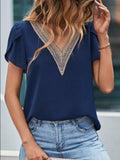 Women's Blouse with Lace
