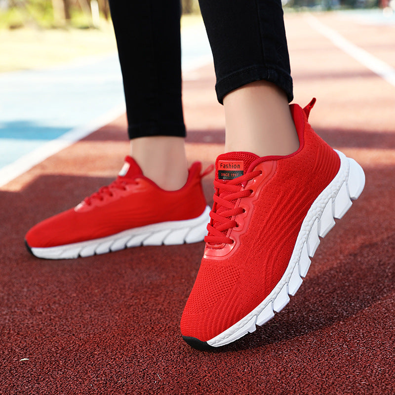Women's Breathable Casual Sneakers with Innovative Cushioning Technology