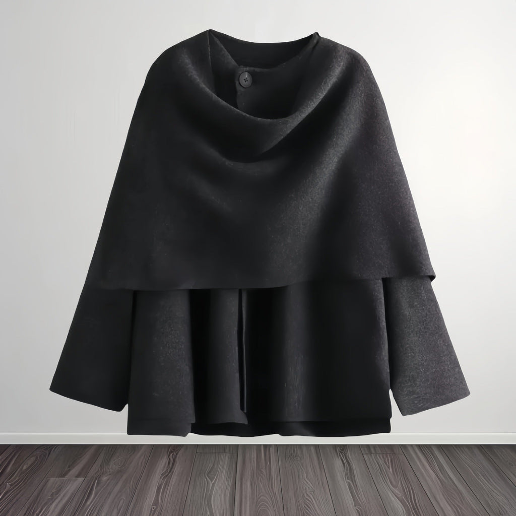 Elegant and Cozy Cape Jacket