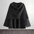 Elegant and Cozy Cape Jacket