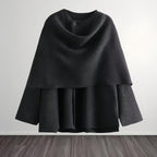 Elegant and Cozy Cape Jacket