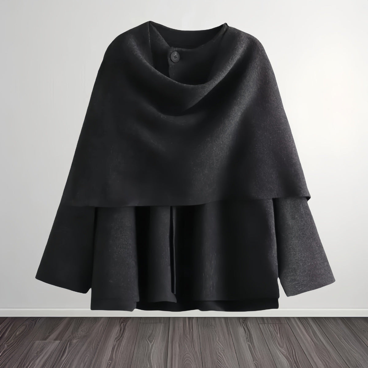 Elegant and Cozy Cape Jacket