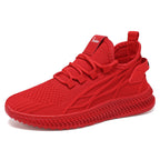 Women's Breathable Sport Sneakers with Elastic Upper and Cushioning Sole