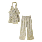 Women's Elegant Floral Culottes