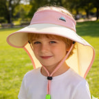 Kids' Sun Protection Hat with Neck Flap