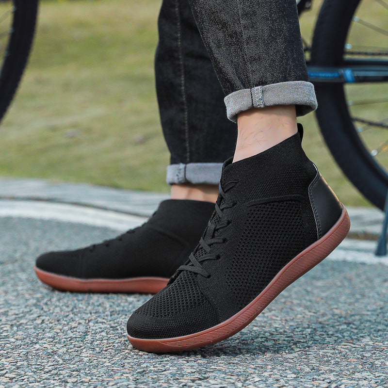 Women's Breathable High-Profile Athletic Shoes with Flexible Design