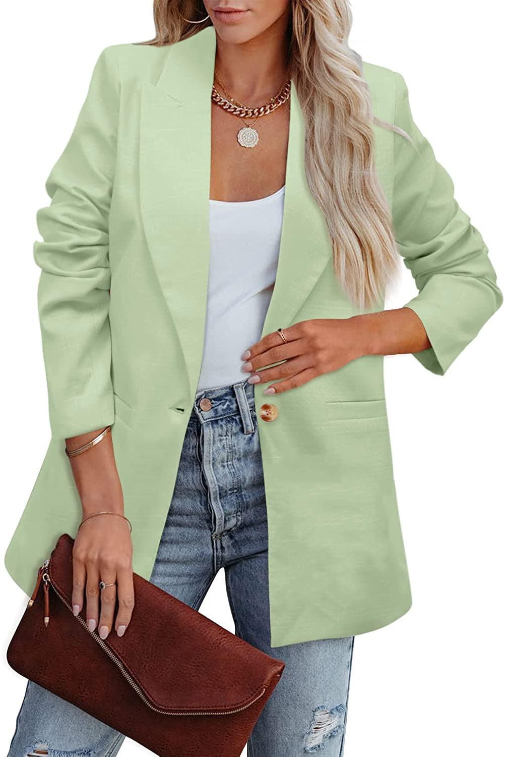 Elegant Casual Blazer with Two Pockets