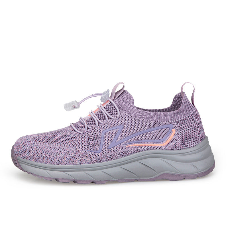 Women's Breathable Sneakers with Quick-Lace System