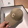 Men's Stylish Textured Cotton Baseball Cap