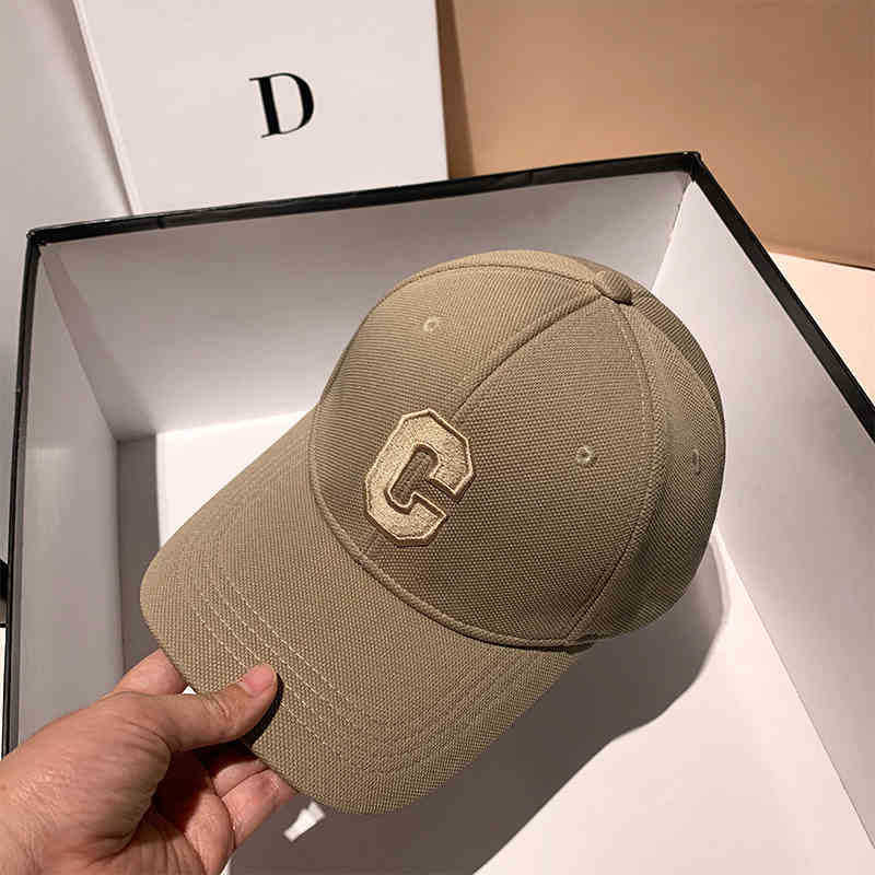 Men's Stylish Textured Cotton Baseball Cap