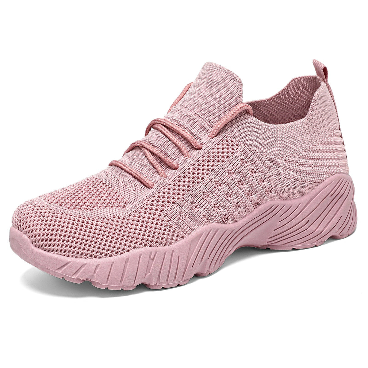 Women's Breathable Athletic Sneakers with Elastic Upper