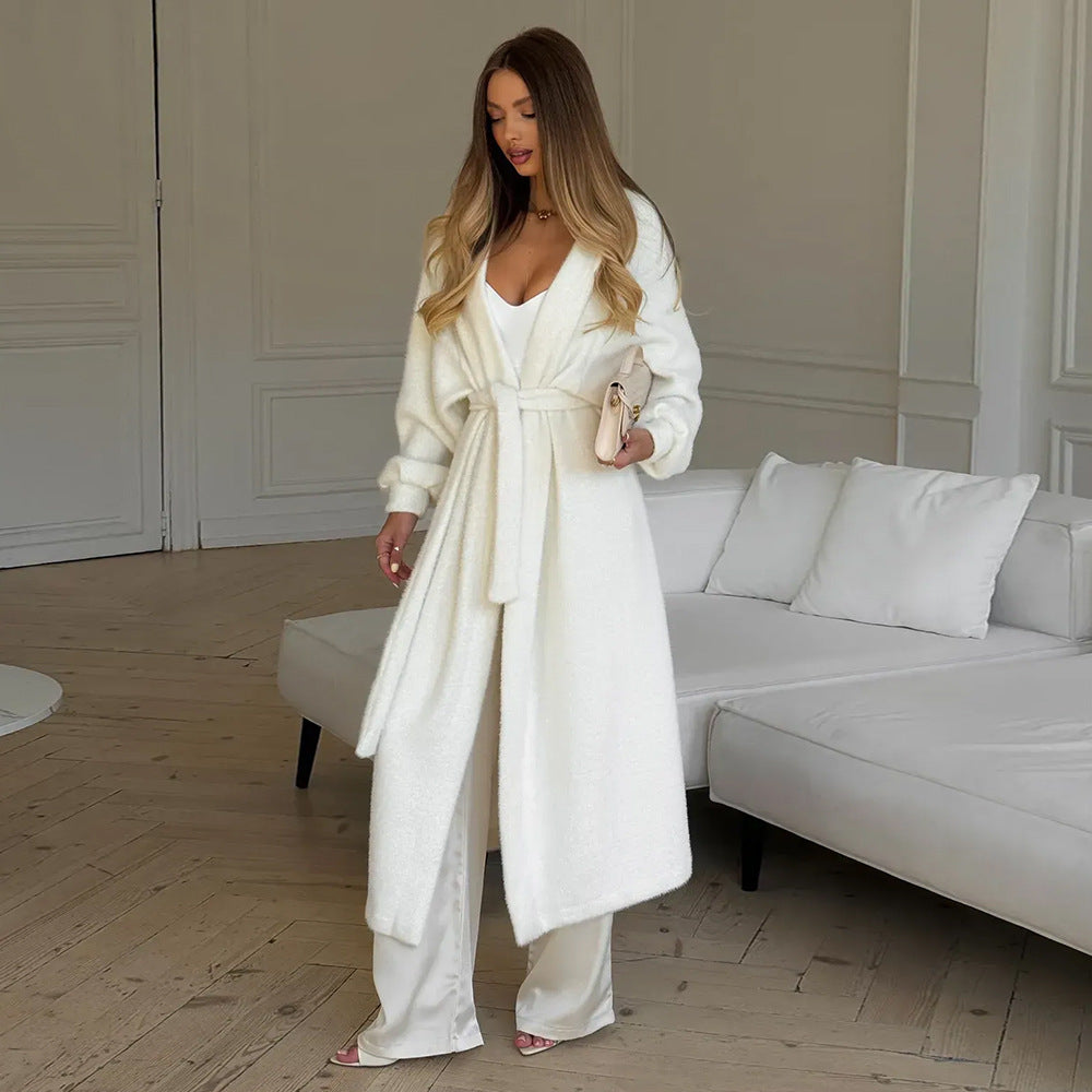 Elegant Bouclé Coat