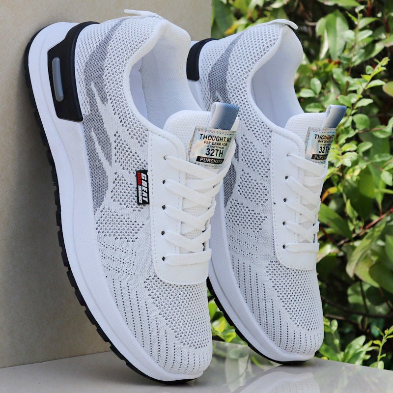 Women's Breathable Running Sneakers with Flexible Mesh Upper and Cushioned Sole