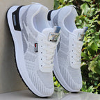 Women's Breathable Running Sneakers with Flexible Mesh Upper and Cushioned Sole